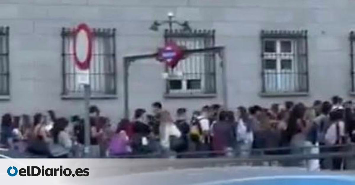 Agujeros y demoras en el transporte público de Madrid debido a la reciente interrupción de la línea 6 del Metro: "Es como un escenario bélico".