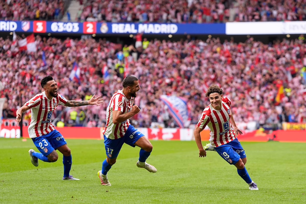 El Atlético arrolla al Madrid y sorprende en el derbi | Fútbol | Deportes