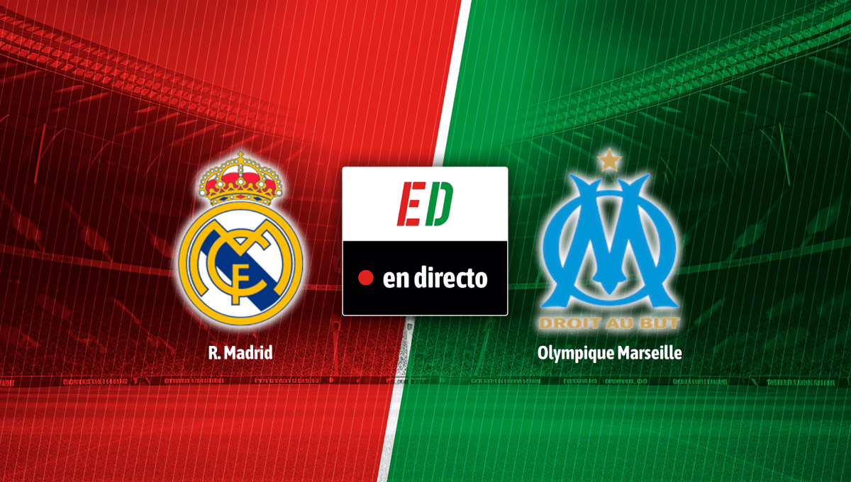 Real Madrid vs. Olympique de Marsella: sigue el partido de la Champions League en vivo por internet.