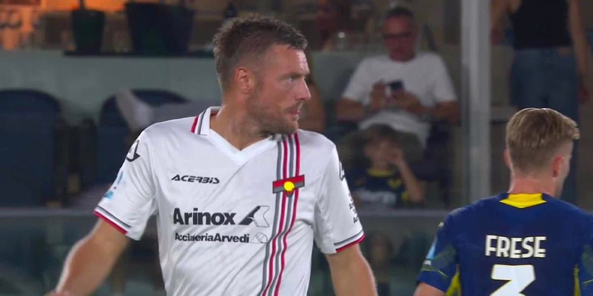 El Cremonese iguala en el primer partido de Jamie Vardy en Italia.