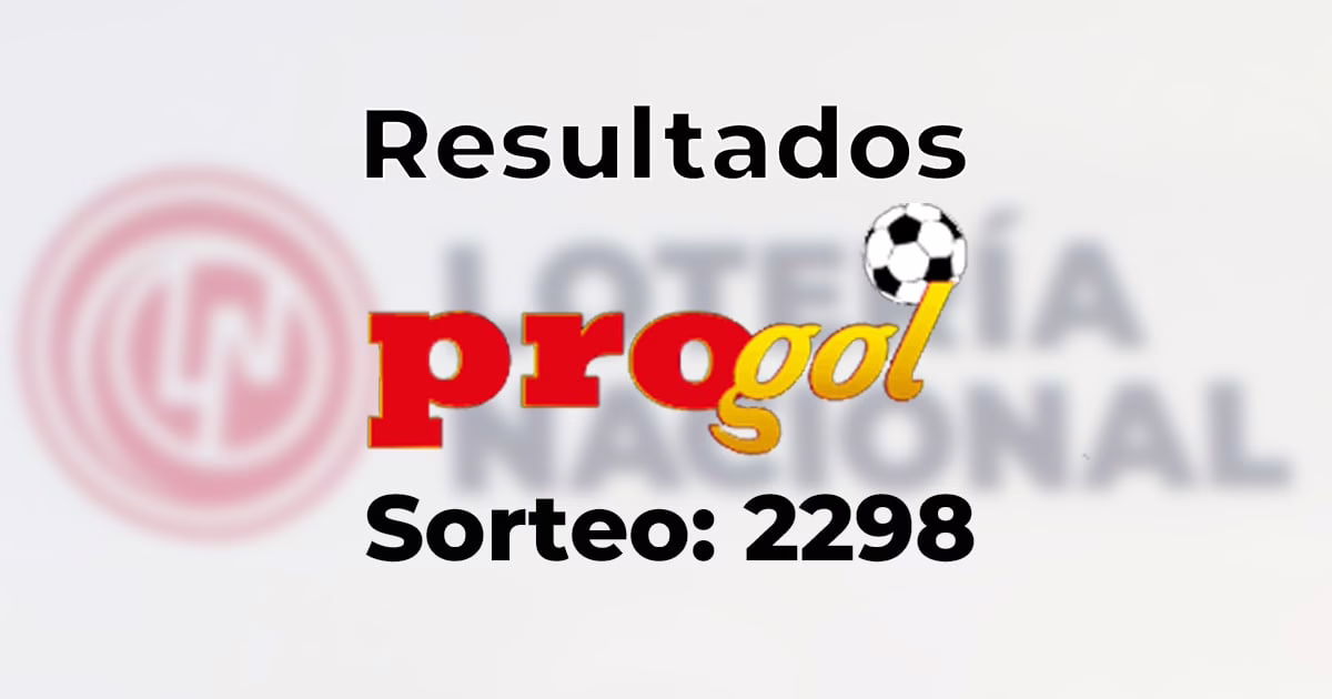 Resultados del Progol 2298: verifica la quiniela victoriosa.
