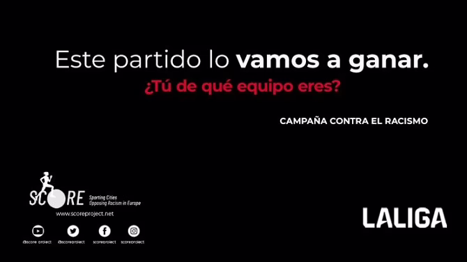 LaLiga conmemora la sexta sanción por racismo en el fútbol en poco más de un año.