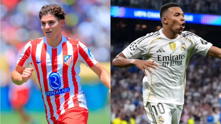 Cómo y dónde ver en directo y sin costo Atlético de Madrid vs. Real Madrid hoy: Transmisión en televisión y streaming del partido de La Liga de España 2025.