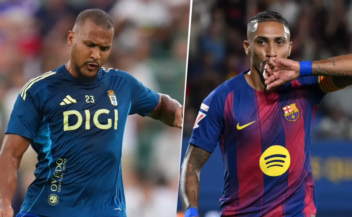 LaLiga: Formaciones del Real Oviedo contra el Barcelona