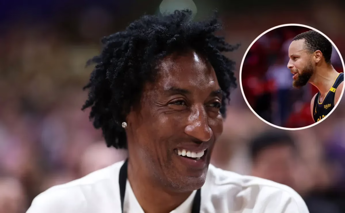 Scottie Pippen impacta con un desplante hacia Curry.
