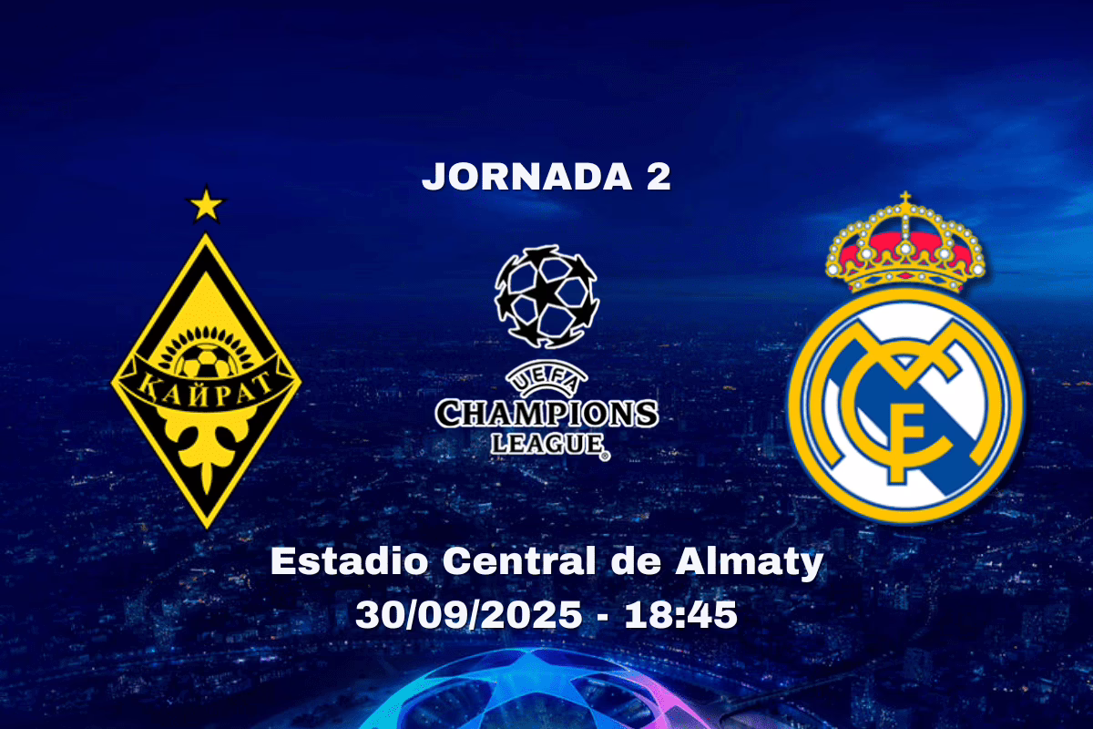 Kairat Almaty – Real Madrid: Camino hacia la concordia