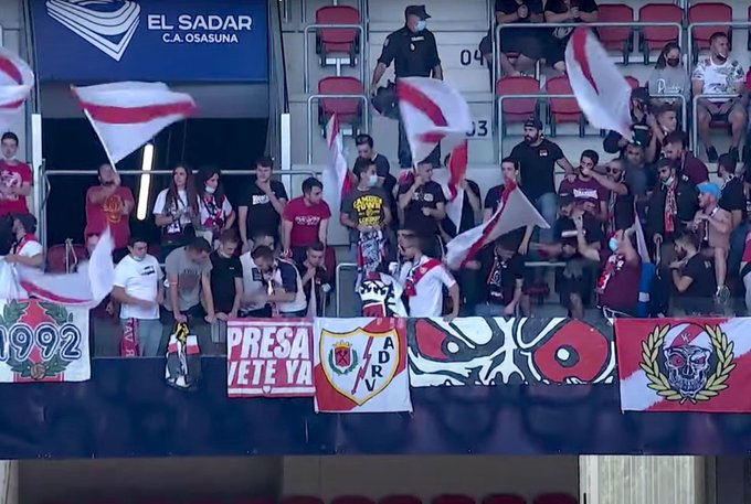 Información entradas visitantes para el CA Osasuna vs Rayo Vallecano 3 El Sadar desplazamiento Rayo Osasuna