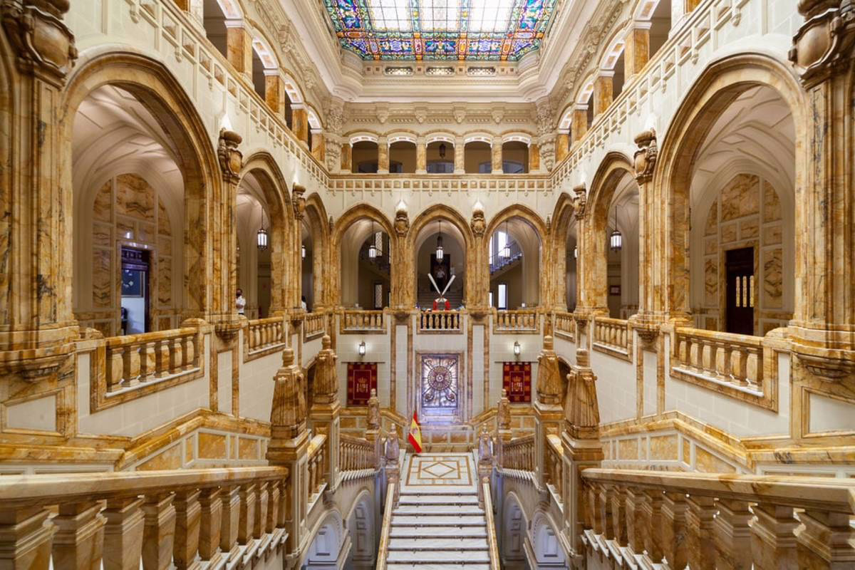 El museo de las escaleras más hermosas de Madrid reabre sus puertas con entrada gratuita.