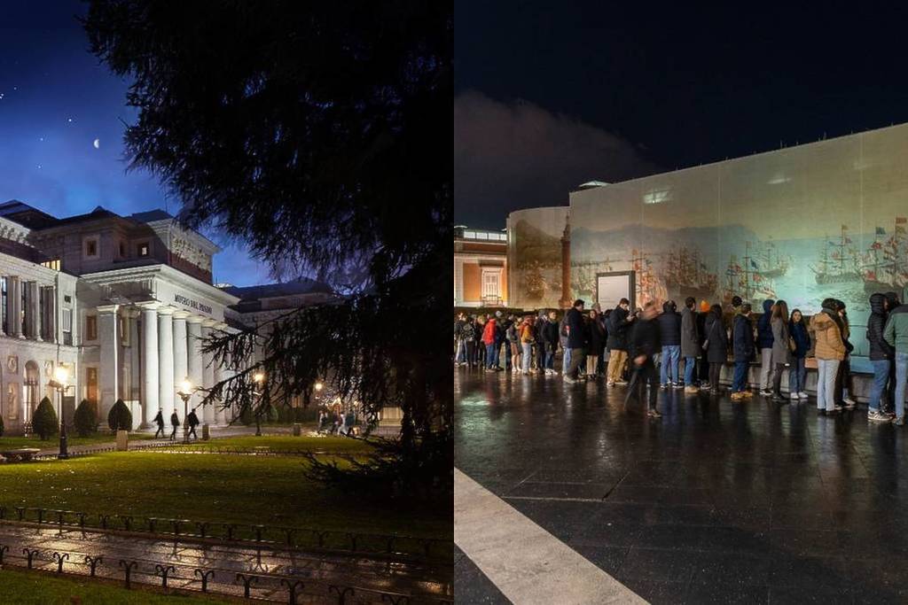 el prado de noche
