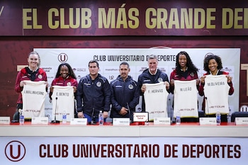 Las cuatro brasileñas de Universitario