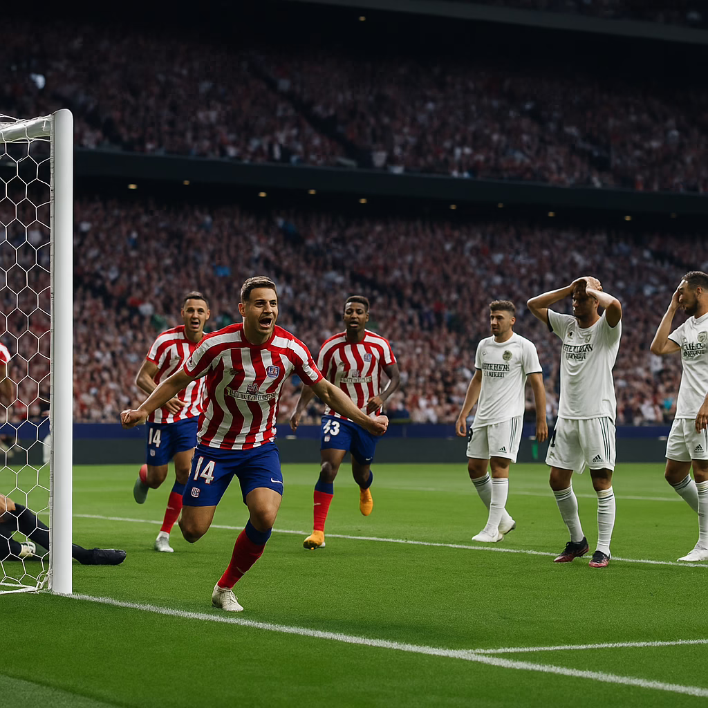 Victoria contundente del Atlético sobre el Real Madrid y su trayectoria impecable.