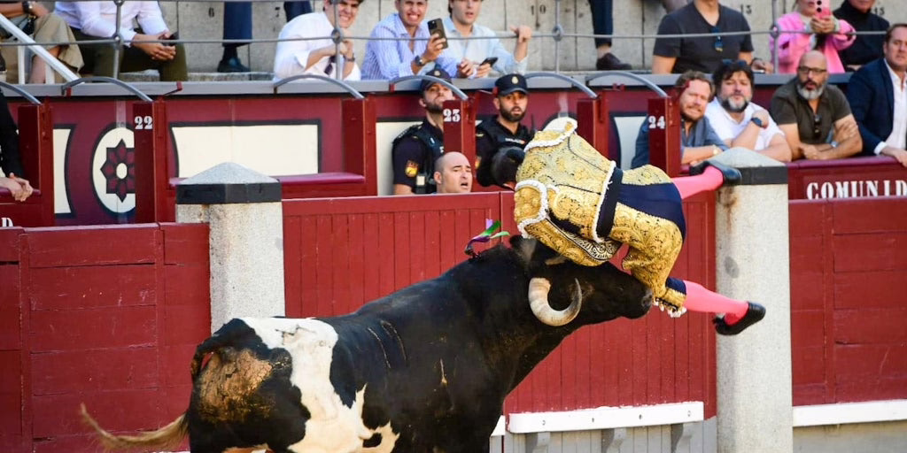 Serafín Marín recibe una herida de 30 cm en Las Ventas, mientras Luis Gerpe se destaca en un difícil reto.