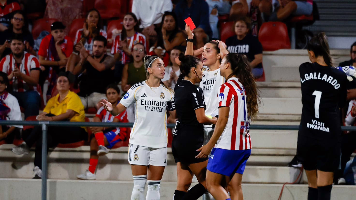 Bruun puso fin a la racha de partidos sin tarjetas rojas del Real Madrid.