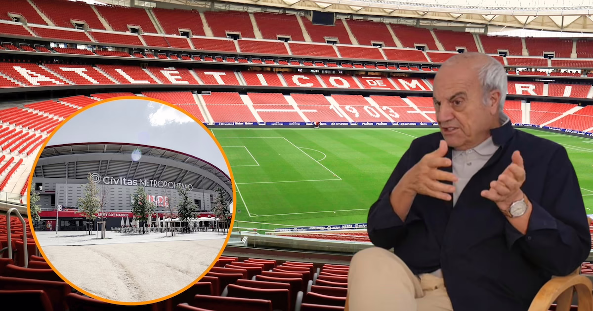 El diseñador del Metropolitano aclara que el estadio aún está en proceso y menciona un inconveniente acústico: “El Atlético de Madrid considera que el hormigón no es apropiado”.