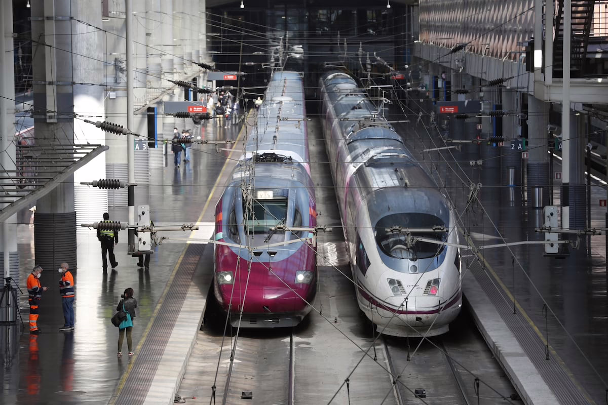 Restablecimiento progresivo del servicio de trenes de alta velocidad hacia y desde Madrid tras un incidente informático de Adif | Economía