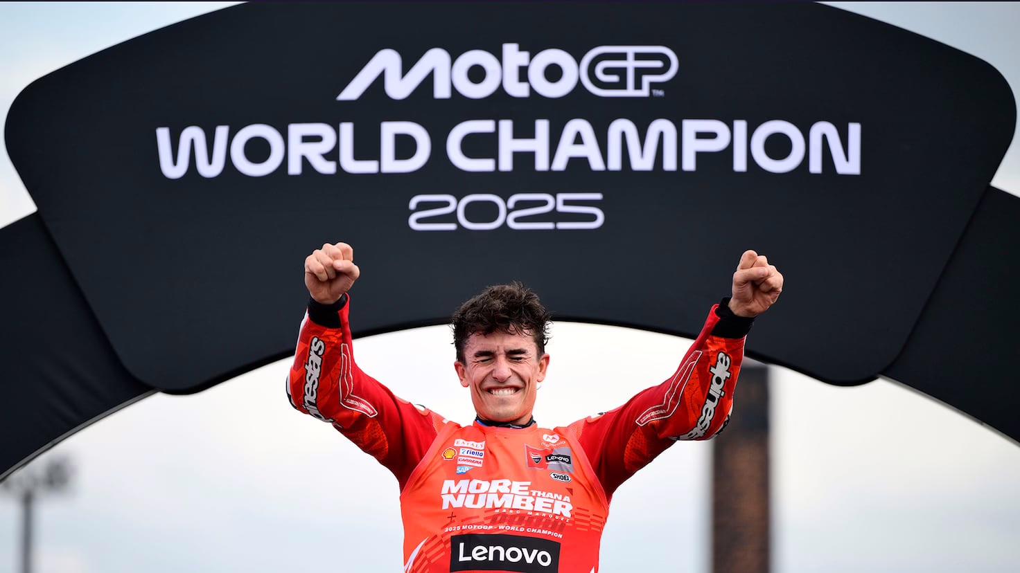 MotoGP reconoce el talento de Marc Márquez.
