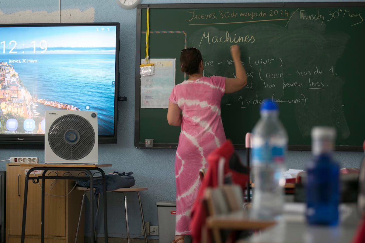 La Inspección de Trabajo solicita a la Comunidad de Madrid acciones urgentes para regular la temperatura en las escuelas | Noticias de Madrid