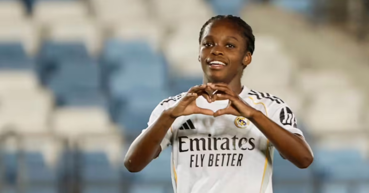 Linda Caicedo brilló con una asistencia al estilo de Maradona en el Real Madrid durante la Champions League femenina.