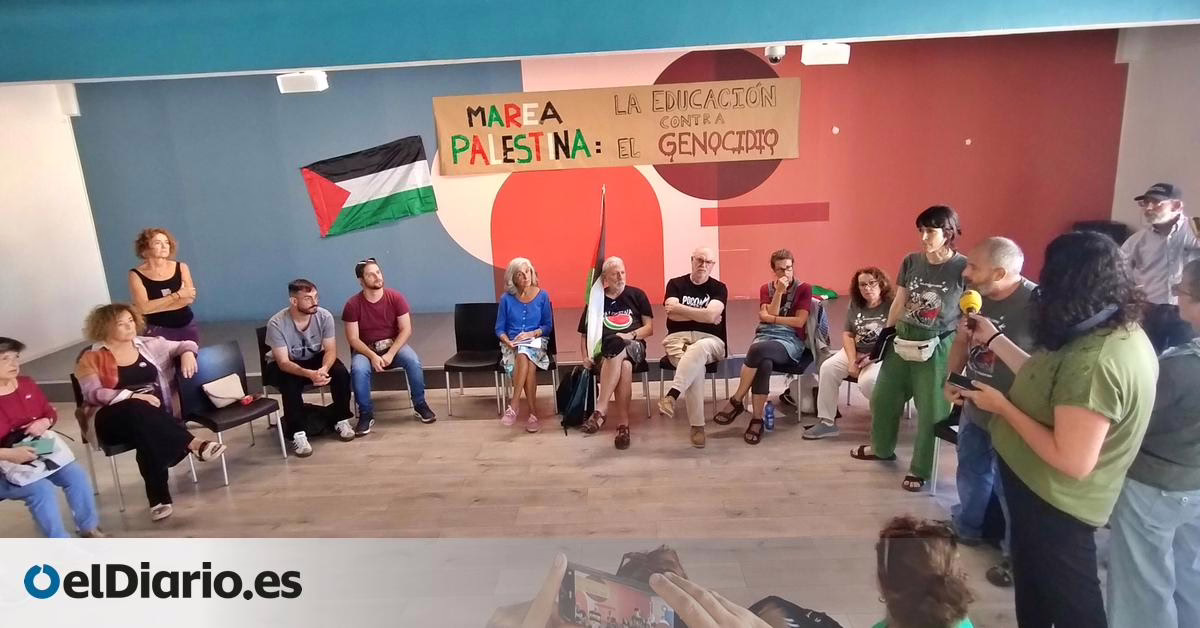 El confinamiento en Madrid propuesto por los docentes para confiscar armas a Israel recibe respaldo de la ciudadanía y del ámbito político.