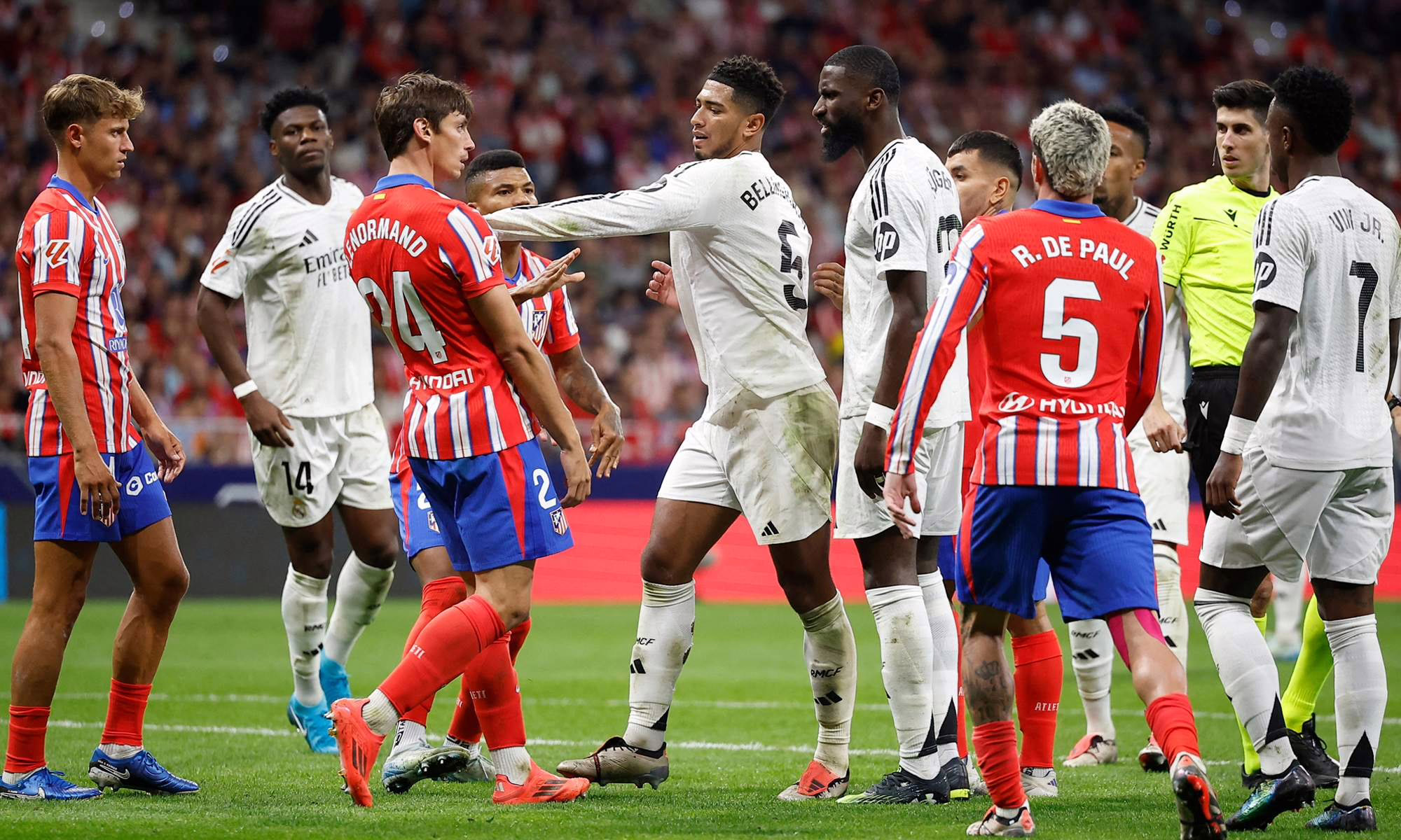 Descenso significativo en el Atlético antes del enfrentamiento con el Real Madrid, se confirma la baja.