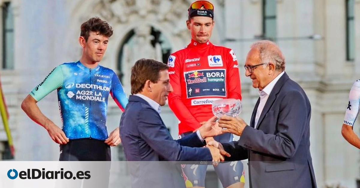 Almeida y Ayuso invierten 400.000 euros en patrocinar la clausura de La Vuelta a España en Madrid.