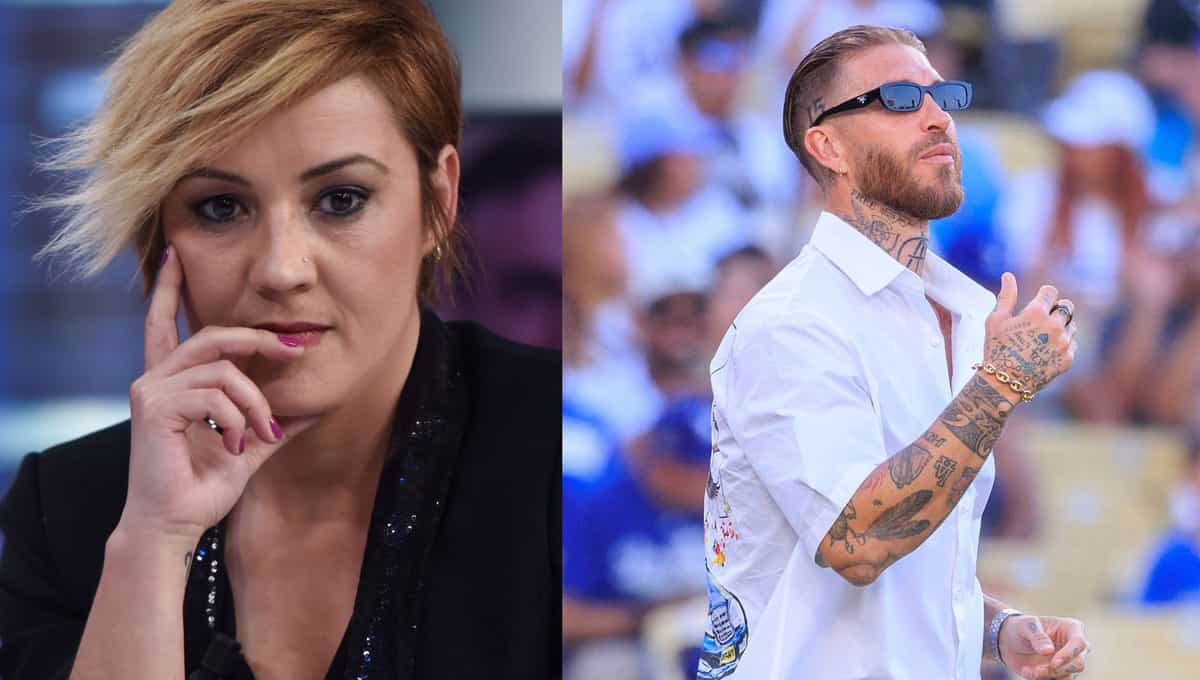 Cristina Pardo responde tras el comentario jocoso de Sergio Ramos.