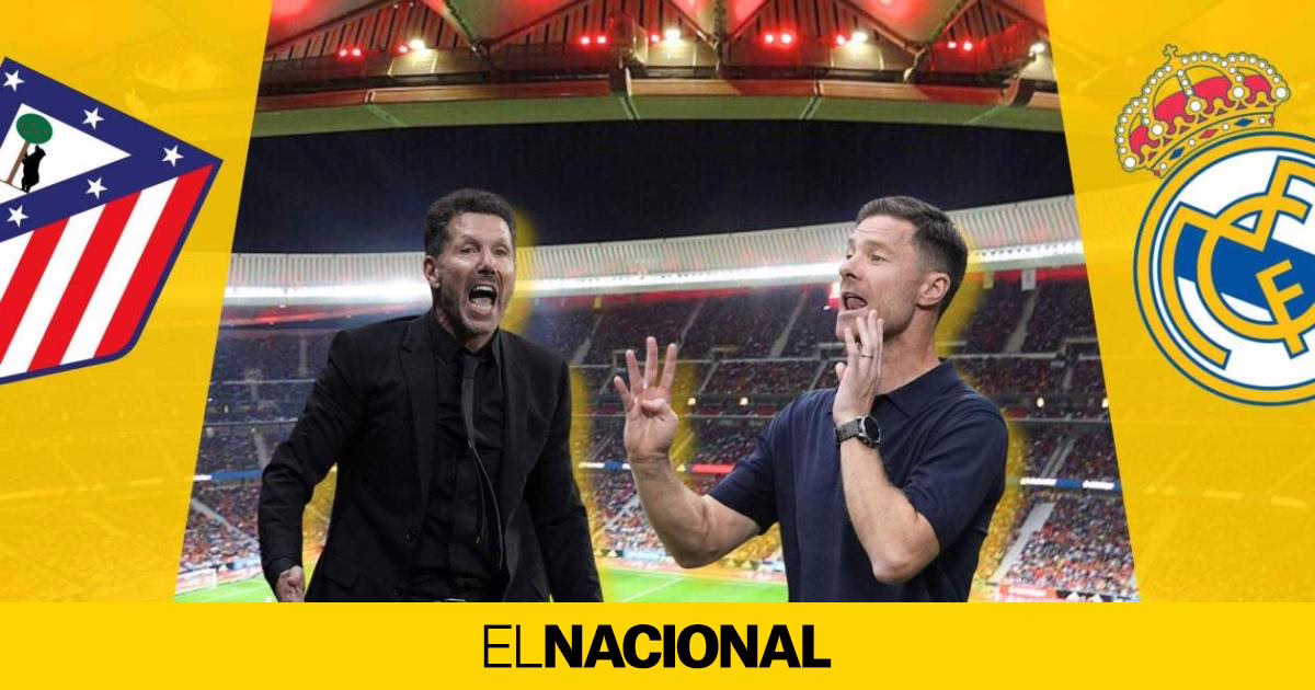 Atlético de Madrid vs. Real Madrid: cuándo y cómo seguir en TV el encuentro de la 7.ª jornada de LaLiga EA Sports.