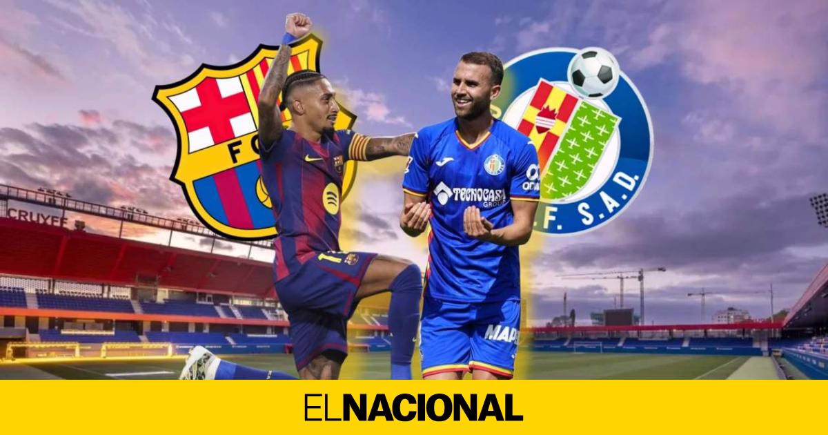 Getafe: cuándo y dónde seguir por televisión el encuentro de la quinta jornada de LaLiga EA Sports.