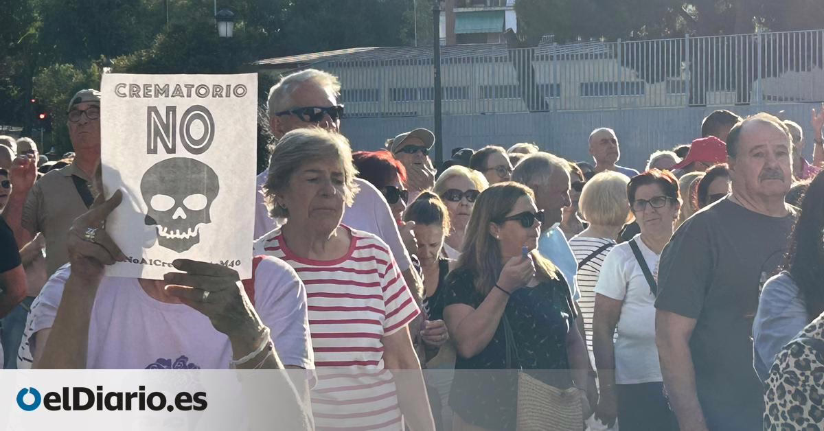 Nueva protesta vecinal en Usera y Villaverde contra el crematorio de la M-40 este sábado: "No aceptaremos la situación"