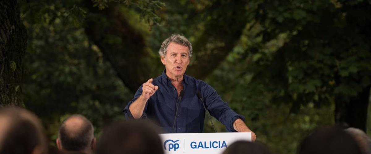 Feijóo arranca el año político criticando a Sánchez y evitando responsabilizar a sus presidentes por los incendios forestales.
