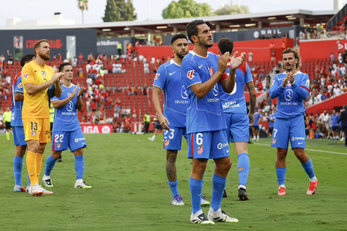 Atlético de Madrid iguala con el Mallorca en LaLiga.
