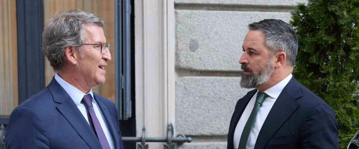 El viraje a la derecha de Feijóo impulsa a Vox.