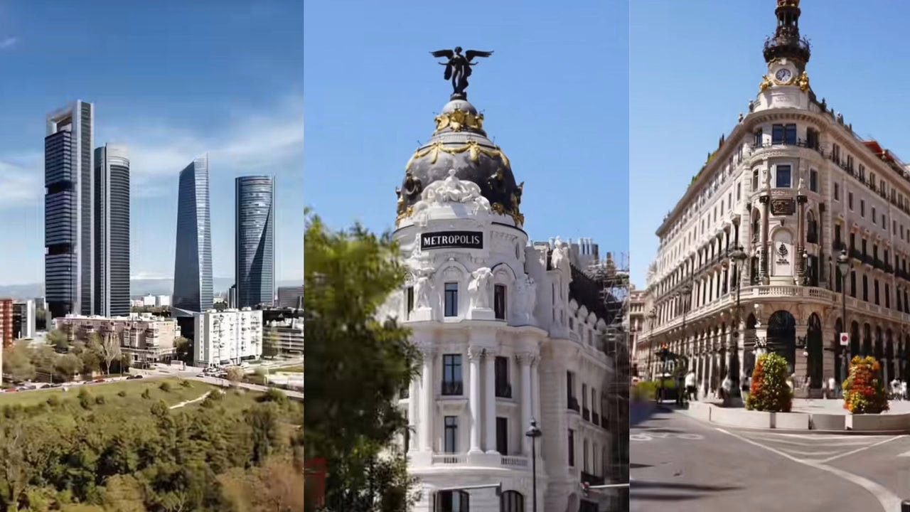 Transforman más de 3.500 imágenes de Madrid en una película: aquí está el resultado.