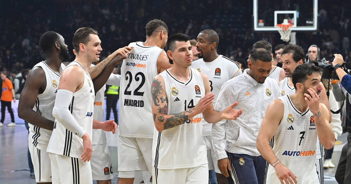 Finalmente regresa al Real Madrid tras un gran esfuerzo.