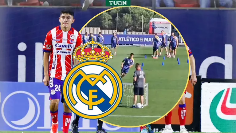 Ronaldo Nájera se une a los entrenamientos del primer equipo del Atlético de Madrid | TUDN Fútbol
