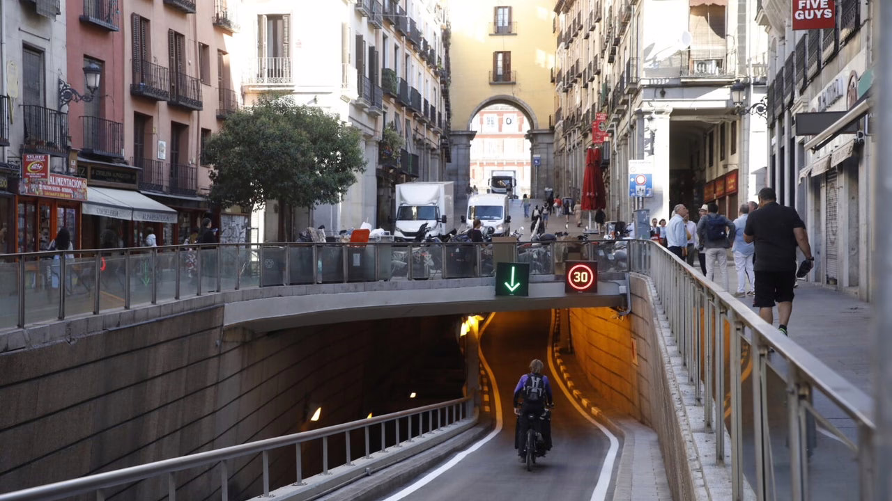 Así ha transcurrido la renovación del túnel bajo la Plaza Mayor de Madrid