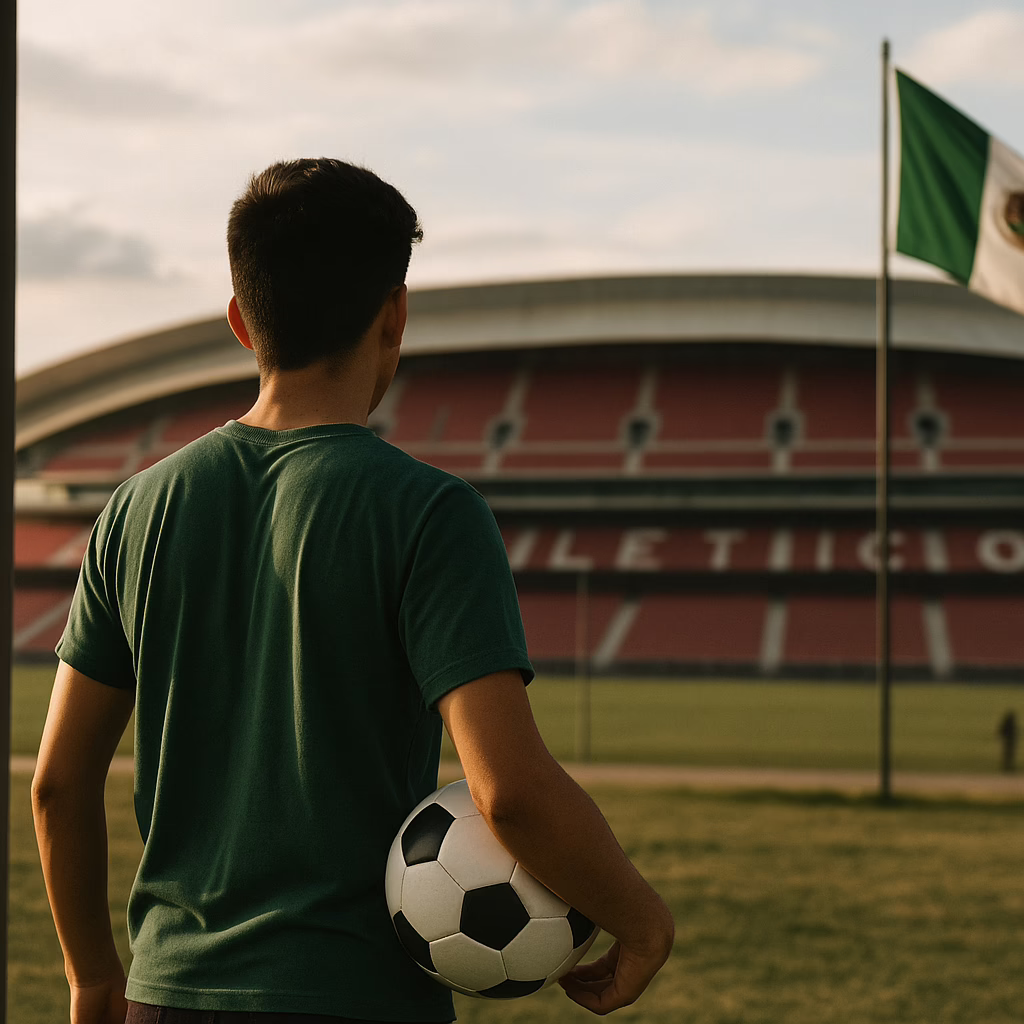 ¡Rumbo a Europa! Un joven mexicano se incorpora al Atlético.