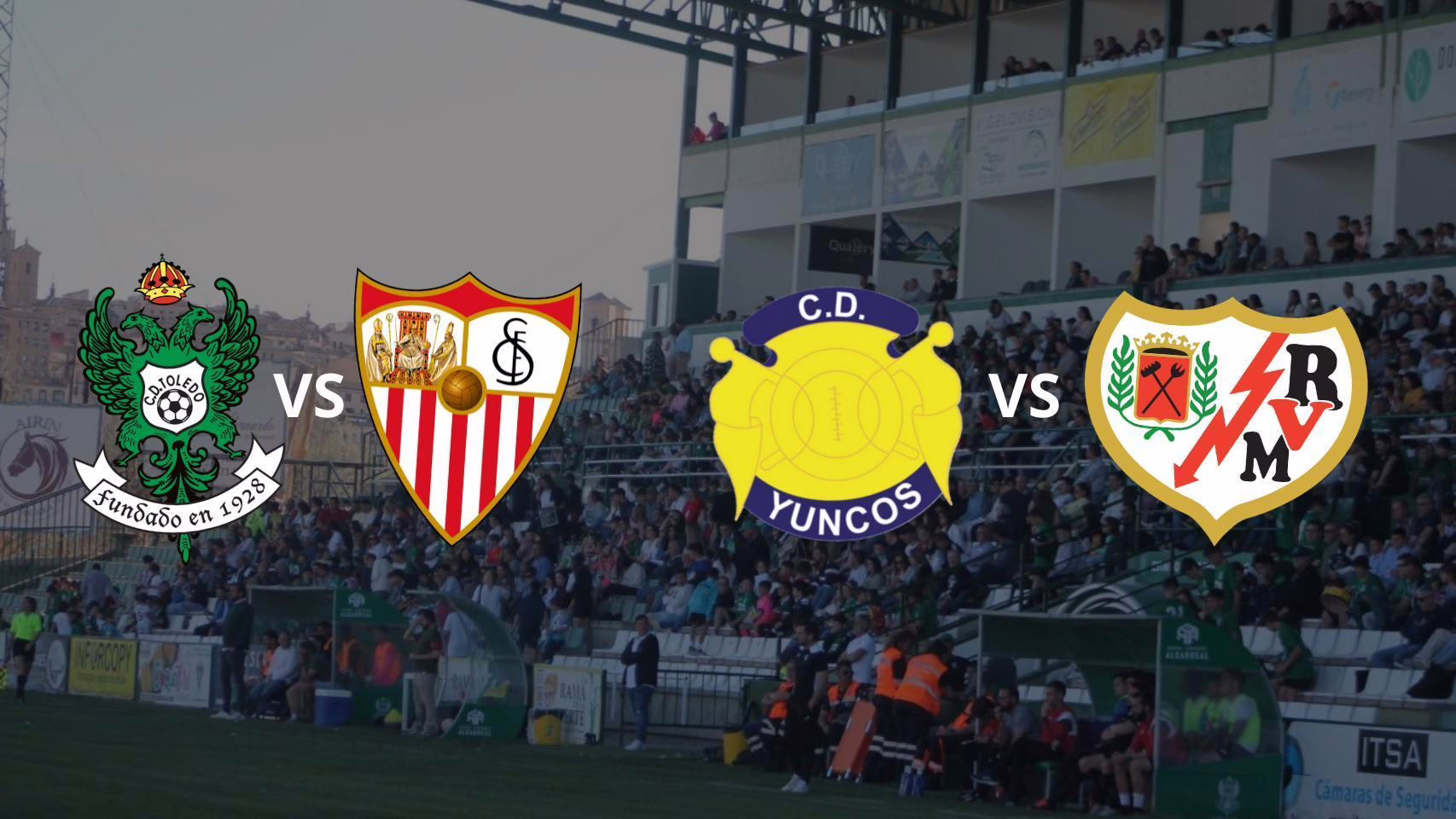 Sevilla Fútbol Club y Rayo Vallecano.