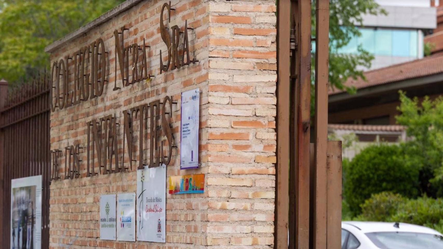 El colegio Infantes de Toledo revela accidentalmente la sanción impuesta a un sacerdote por "conductas inapropiadas".
