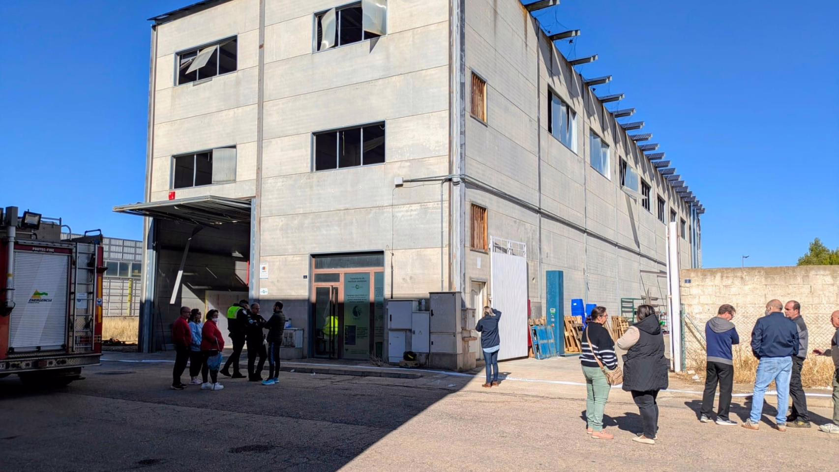 Muere la empleada que resultó herida en una explosión en una empresa de residuos médicos en Socuéllamos.