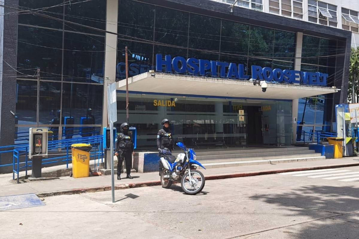 Hospital Roosevelt refuerza su seguridad tras recibir una amenaza.