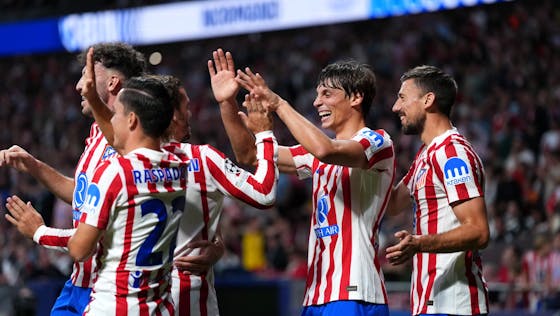Imagen del artículo: El Atlético de Madrid brilla «manita a manita»