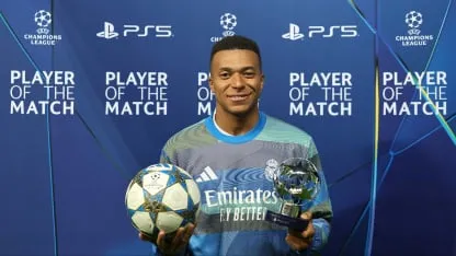 Pese a hacer un triplete en Champions League, Mbappé hizo una fuerte autocrítica