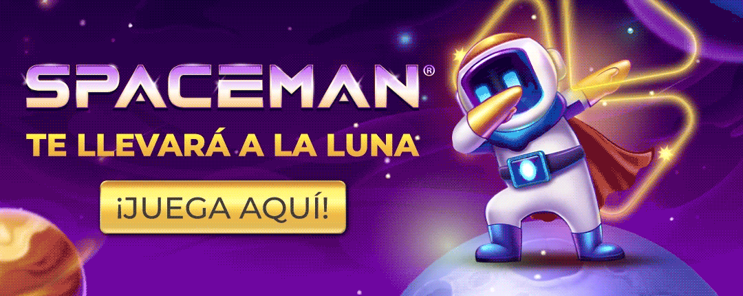 banner pie de página spaceman casino en línea juegos online