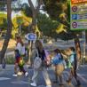 Imagen secundaria - Llegada al parque de la Casa de Campo