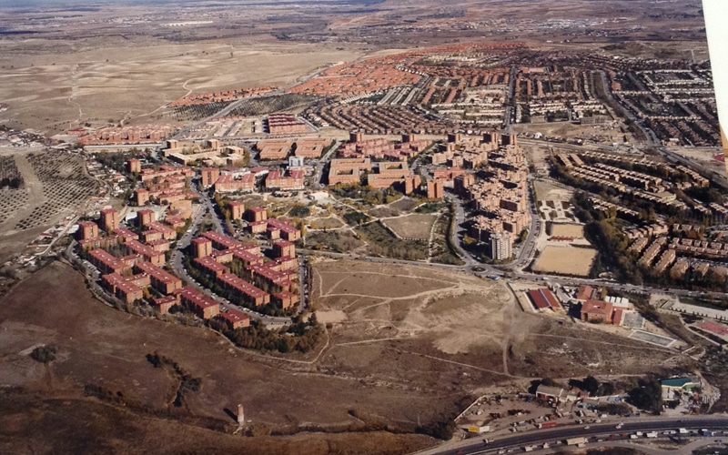 Foto aérea histórica de Covibar (Fuente: Covibar)