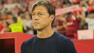 Almeyda justifica los ocho cambios y explica lo de Nianzou tras la derrota del Sevilla