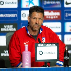 Simeone: “¿El partido en Miami? Hasta que no lo vea no lo creo"
