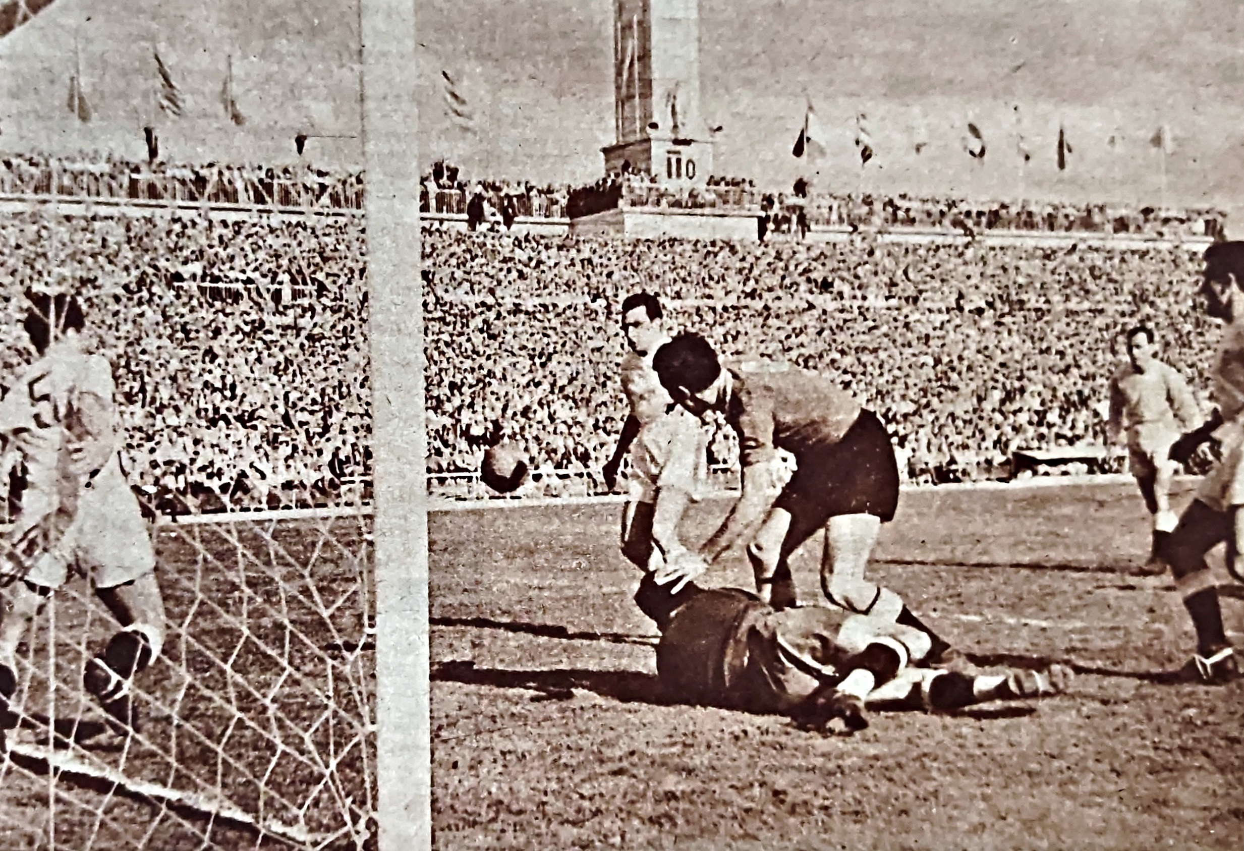 Eliminados de la Copa por el Valencia. 1952