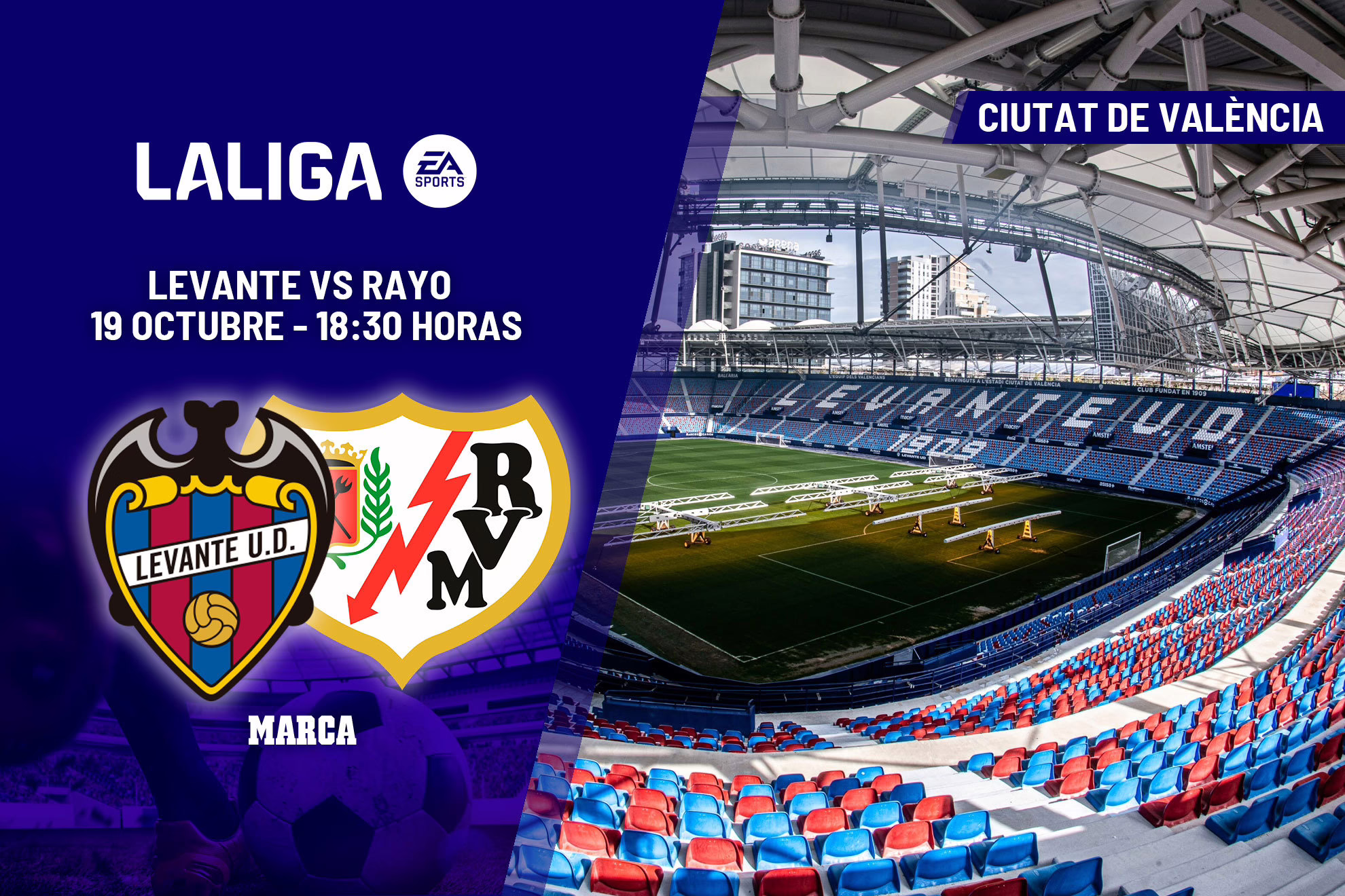 Levante - Rayo en tiempo real